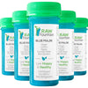 Raw Fountain Immunity Shots - Blue Spirulina, Agave, Lemon, Ginger - 2 Fl Oz (Pack of 20) - All Natural, Cold Pressed, No Preservatives