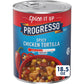 Progresso Spicy Chicken Tortilla Soup, Gluten Free, 18.5 oz Canned Soup
