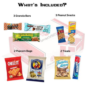 SB SnackBOX Sweet and Salty Care Package Variety Pack, 9 Count, 1.78 Ounce - Perfect for Gifts, Snacks, and Celebrations