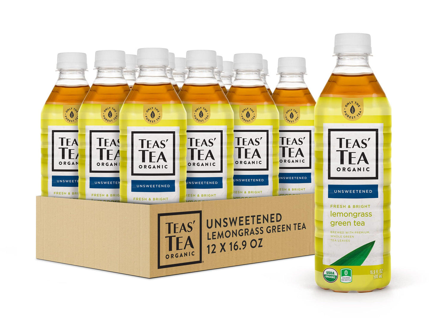 Teas' Tea, Lemongrass, 16.9 Oz