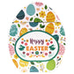Easter Snack Egg Shape Box (28 Count) Filled With Candy, Marshmallow Gummies, Treats, Great Package For Family, Friends, Kids, B