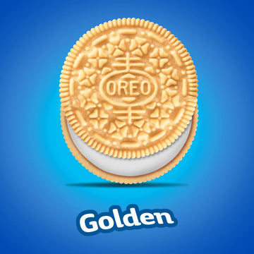 OREO Golden Sandwich Cookies, 13.29 oz