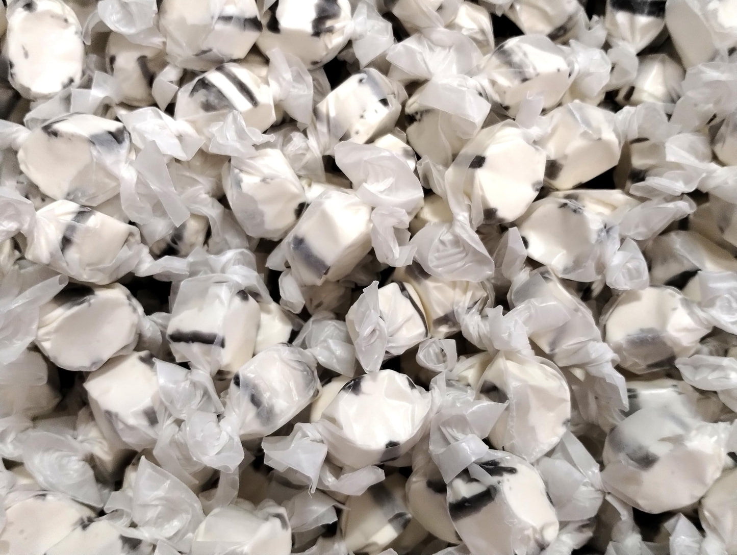 Black Licorice Salt Water Taffy -1.5 Lbs Of Fresh Delicious Individually Wrapped Chewy Taffy Candy