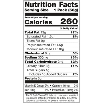 Late July Snacks, Jalapeo Lime Tortilla Chips, 2-oz. Snack Bag (Pack of 6)