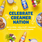 International-Delight Liquid Coffee Creamer.- Two (2) 32 fl oz Bottles of Creamy Smooth Delightful Coffee Creamer and One Authen