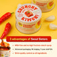 Seoul Sisters Korean Kimchi - Naturally Fermented, Msg-Free, Vegan, Non-Gmo, Corn Syrup-Free Canned Kimchi (6 Ea, Original Napa