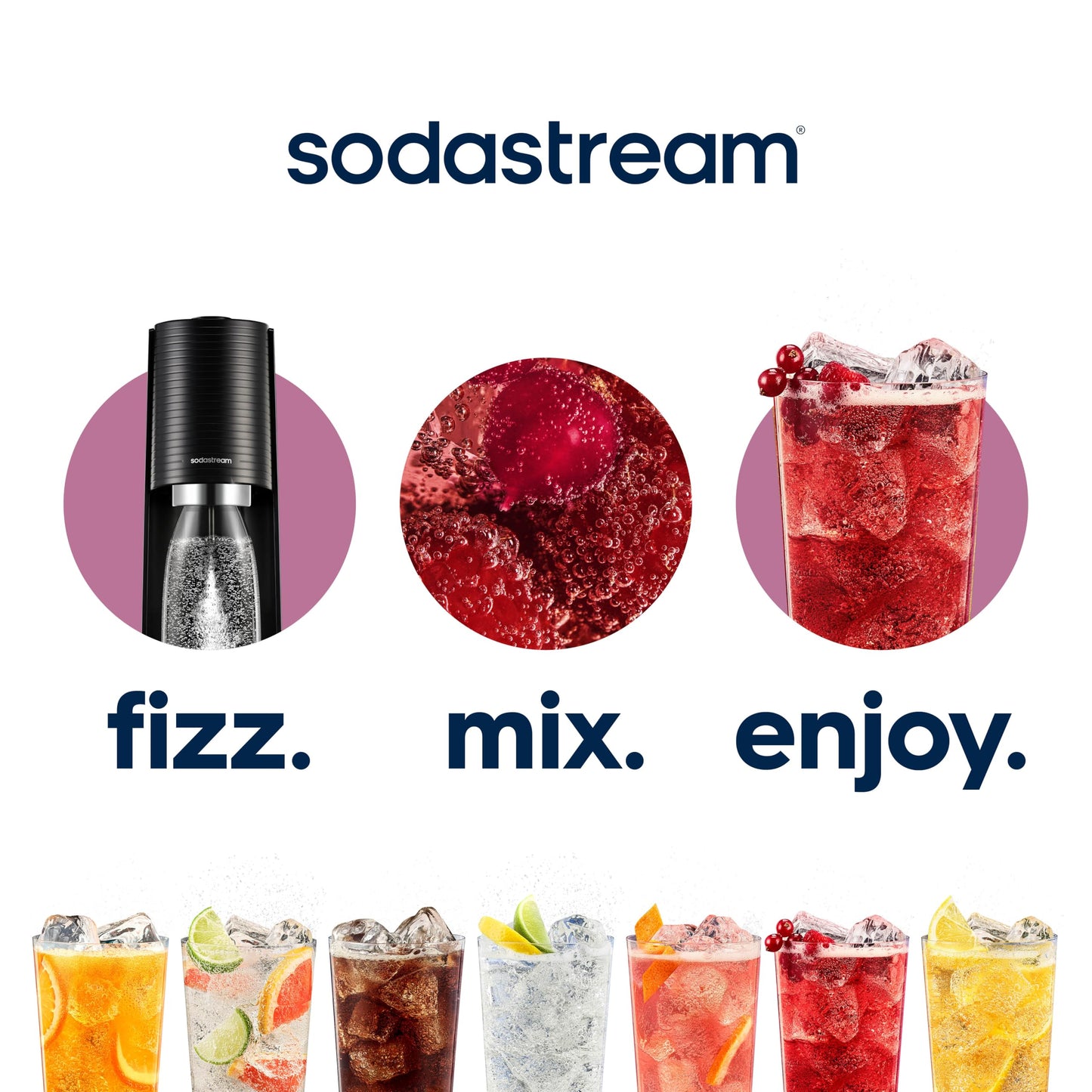 SodaStream MTN Dew Code Red Drink Mix (440ml  Pack of 4)