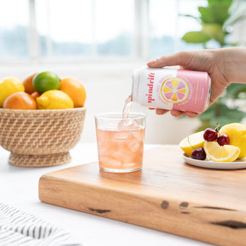 Spindrift Pink Lemonade Can 12 Ounce (Pack Of 24)