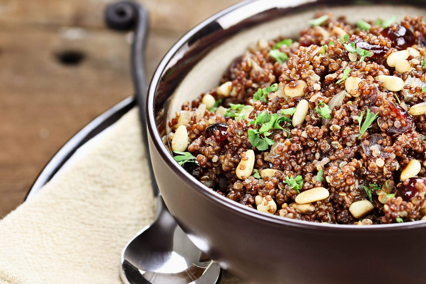 Food to Live - Organic Red Quinoa, 1 Pound Non-GMO, Whole Grain, Kosher, Vegan, Sirtfood, Bulk. Rich in Essential Amino Acids, P