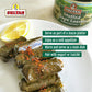 Sultan Vegetarian Stuffed G  Leaves Dolma, 14 oz, Green, Precooked Appetizer or Entree, Perfect for Mezze Platter