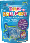 Zollipops Zolli Ball Popz Blue Raspberry, Sugar-Free, Allergy-Free, Vegan, Keto & Diabetic Friendly, Clean Teeth Candy