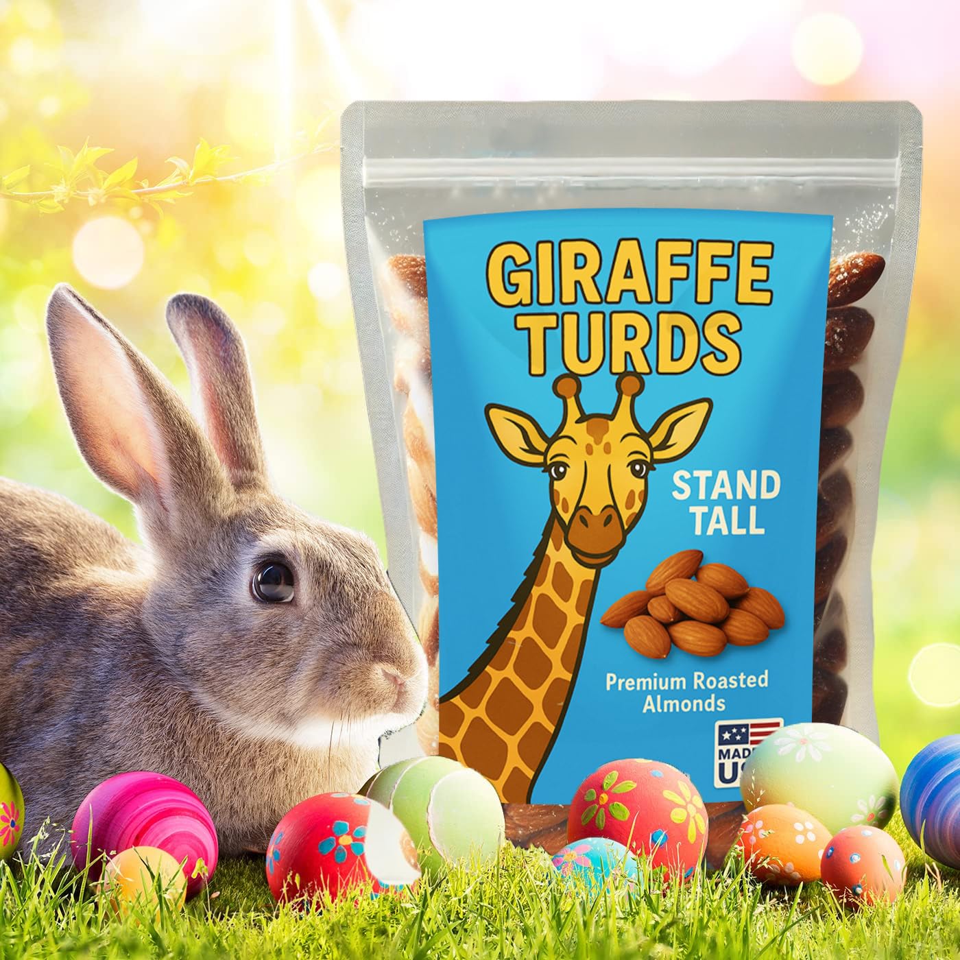 Animal Turds Roasted Almonds: Exotic Wildlife-Inspired Snacks, Perfect For Themed Parties, Unique Gifts For Animal Lovers, And E