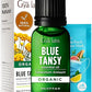 Gya Labs Organic Blue Tansy Essential Oils For Skin - 100% Pure Therapeutic Grade Blue Tansy Oil For Diffuser, Relaxation & Slee