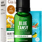 Gya Labs Organic Blue Tansy Essential Oils For Skin - 100% Pure Therapeutic Grade Blue Tansy Oil For Diffuser, Relaxation & Slee