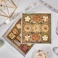 Laylas DELICACIES Mediterranean   Gift Box - 23 Bite-Size Pastries - Halal, Vegetarian, Gluten Free - Ramadan Gift Box