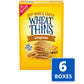 Wheat Thins Original Whole Grain Wheat Crackers, 6-8.5 Oz Boxes