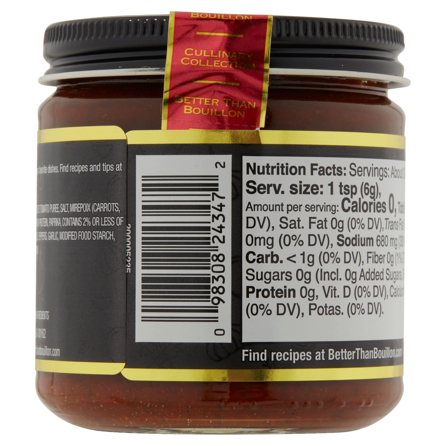 Better Than Bouillon Culinary Collection Base, Sofrito Base, Contains 38 Servings Per Jar, 8-Ounce Glass Jar (Pack Of 2)