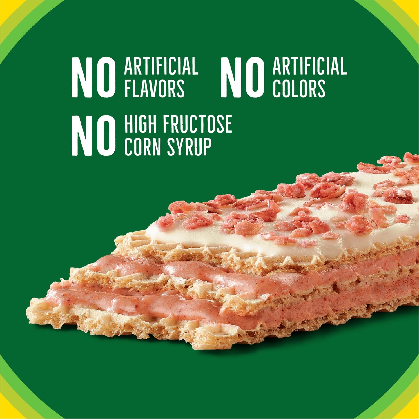 Nature Valley Strawberry Crispy Creamy Wafer Bars, Made With Whole Grain, 5 Bars, 6.5 oz Box