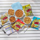 Corn Nuts Variety Pack - 4 Oz Bags (Pack Of 12) - Loaded Taco, Chile Picante, Ranch, Original, Mexican Street Corn, And Bbq - Bu