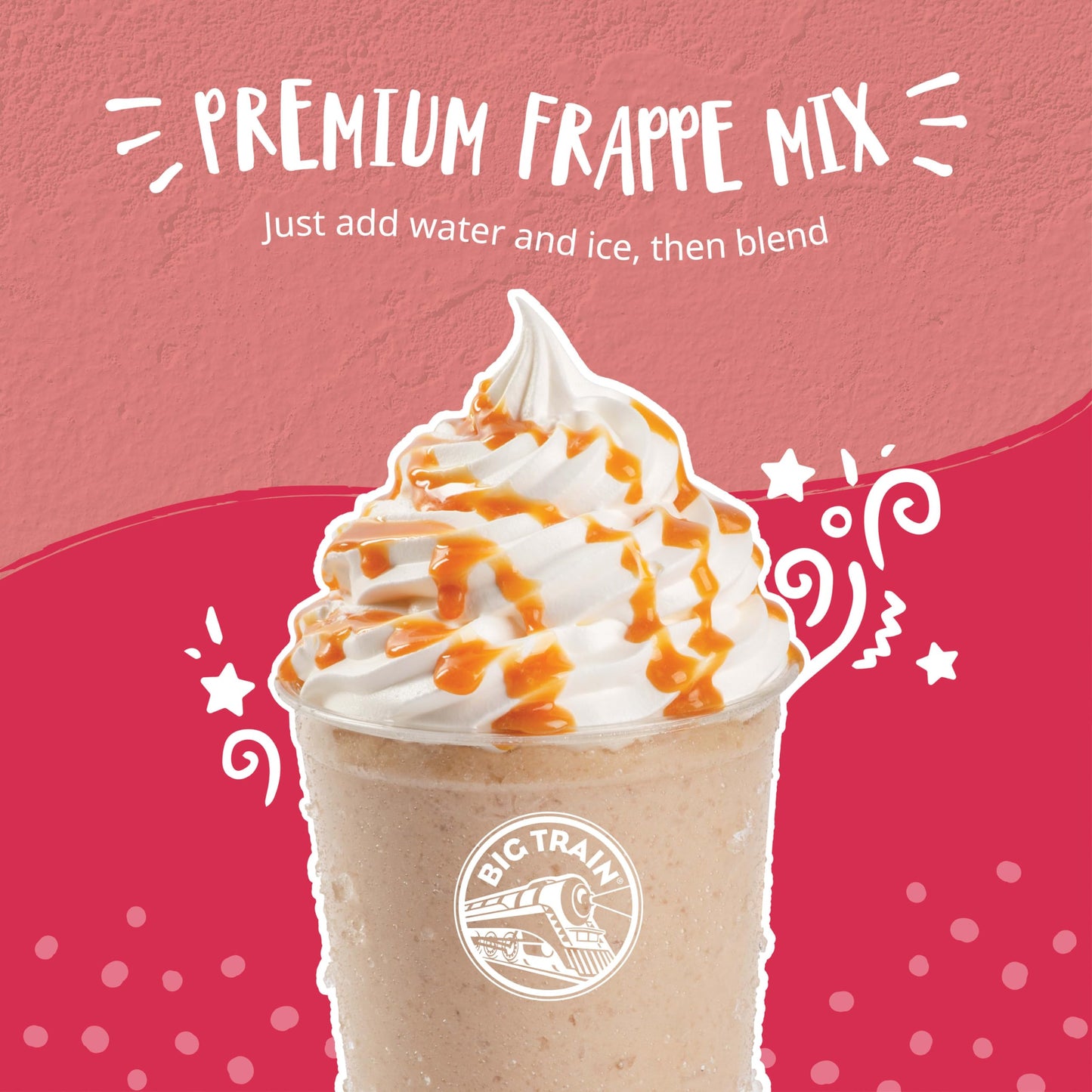 Big Train Dragonfly Blended Crème Frappe Mix, Honeydew, 3.5 Pound (Packaging May Vary)