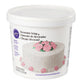 Wilton Creamy White Buttercream Icing, 4.5 lb Tub, Large White, Model 704-680
