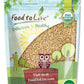 Food To Live - Organic Hard Red Wheat Berries, 5 Pounds Non-Gmo, Kosher, Raw, Sproutable, Vegan, Sodium And Sugar Free