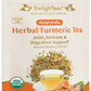 DelighTeas Organic Turmeric Ginger Tea, Herbal Loose Leaf, Non-GMO, Caffeine Free, 6oz, 75 Servings