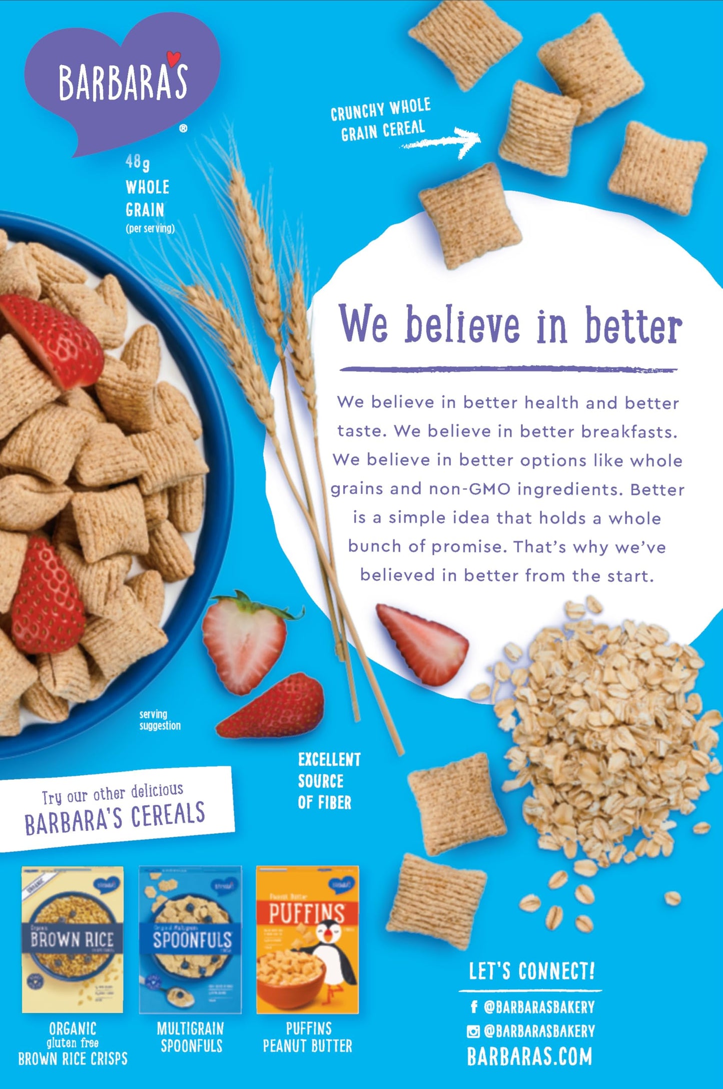 Barbaras, Cereal Shrd Oats Orgnl, 14 Oz (Pack Of 12 ) ( Value Bulk Multi-Pack)