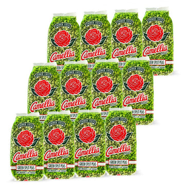 Camellia Brand Dried Green Split Peas, 1 Pound (Pack Of 12)