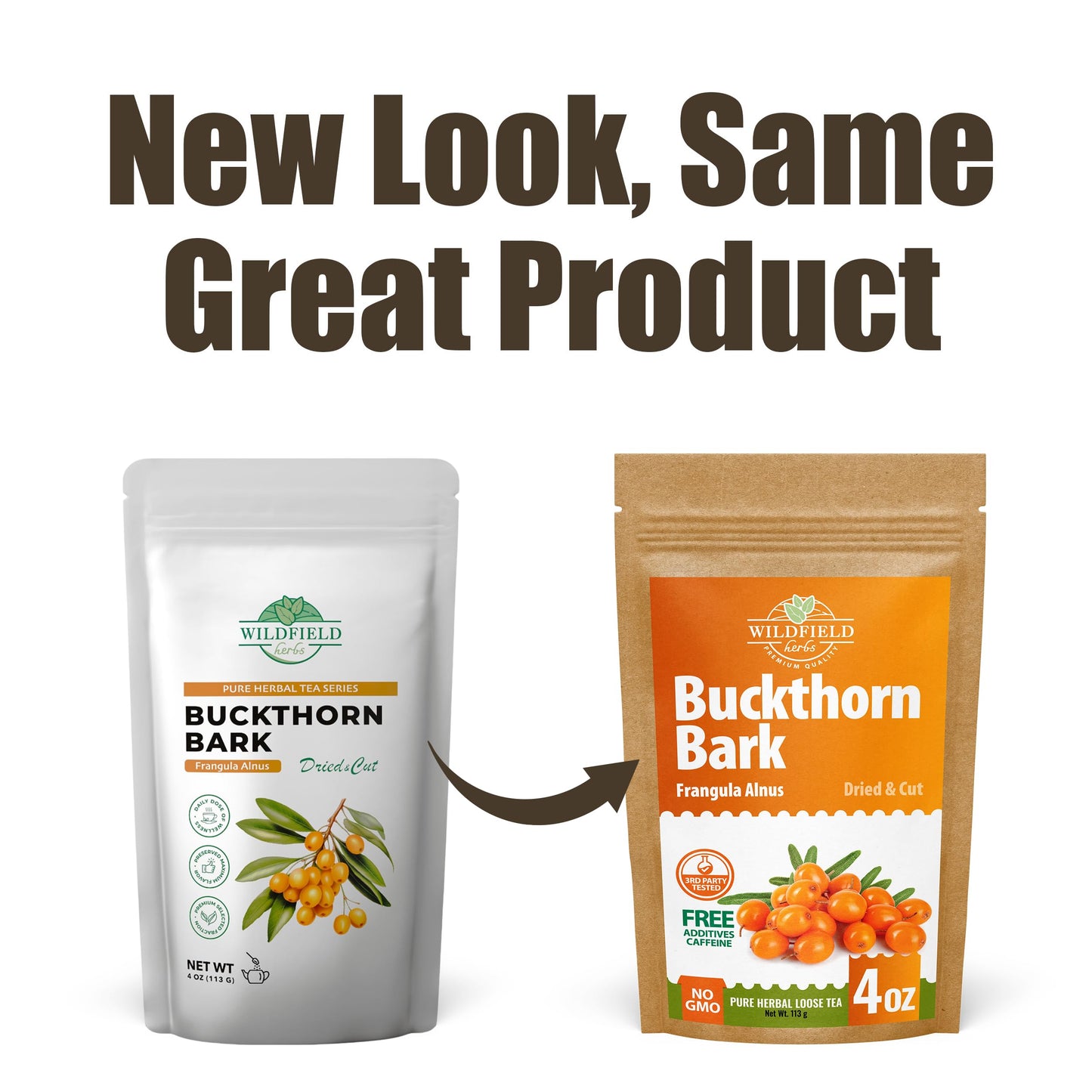 4 Oz. Buckthorn Bark Buckthorn Tea Herbal (Frangula Alnus) - 113G Buckhorn Bark Herb Tea Espino Blanco