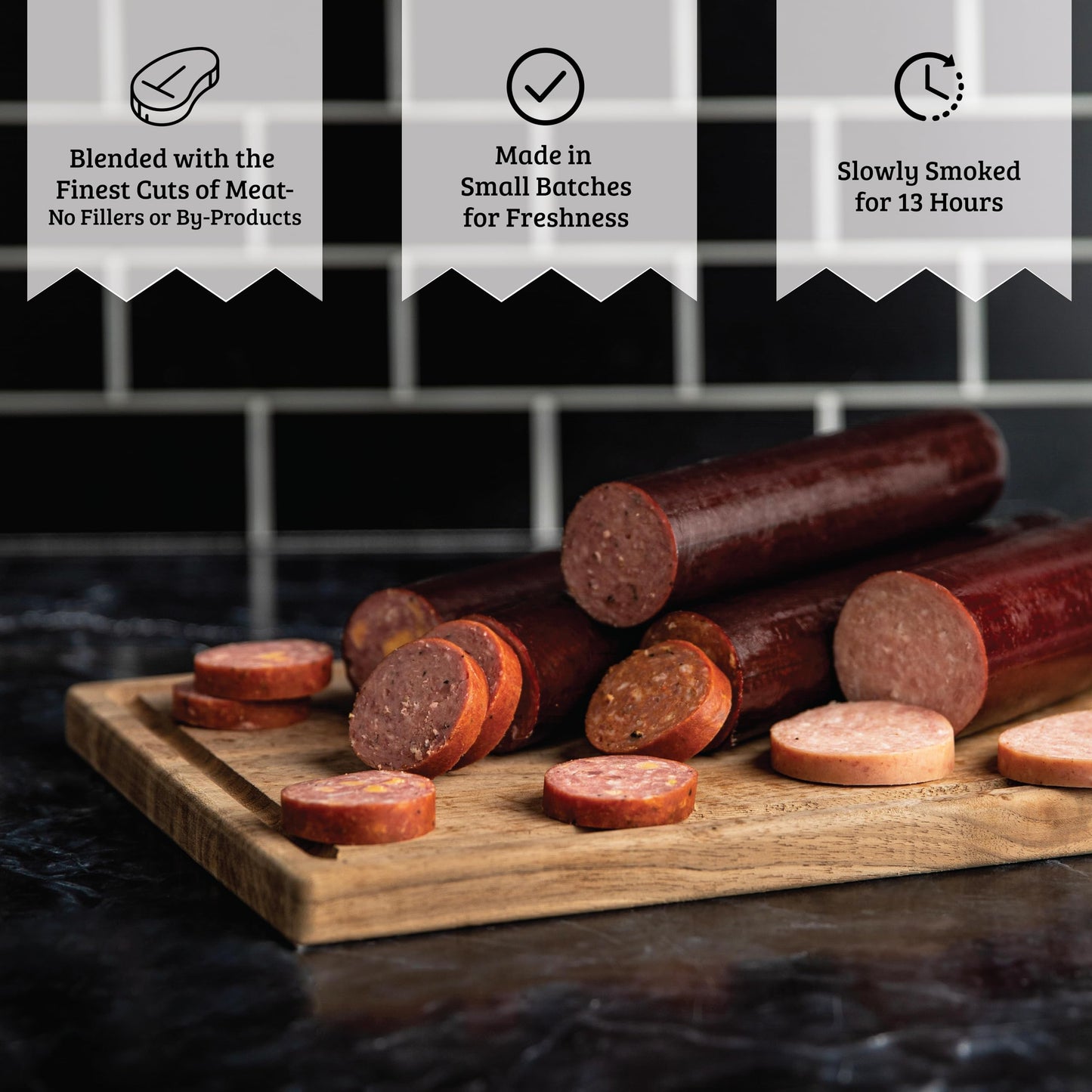 Deli Direct Farmers Market Gift Basket - Gluten Free, Keto, Low Sodium, Zero Sugar, Holiday Charcuterie Board