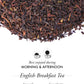 Twg Tea | English Breakfast Tea | Black Tea | Floral Undertones | 15 Hand Sewn Cotton Teabags | Gift Set