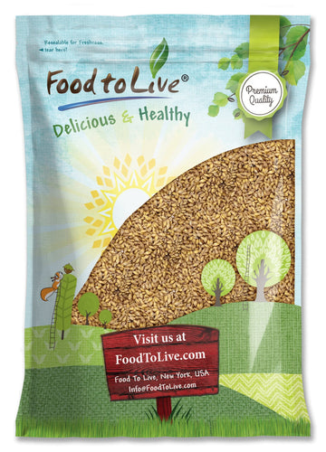 Food to Live Hulled Barley Grain, 100% Whole Grain, Vegan, 10 Pounds