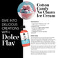 Dolce Flav Cotton Candy Extract - 2 Ounce Water-Soluble Multipurpose Flavoring Ideal for Baked Goods, Beverages, Coffee, Dessert