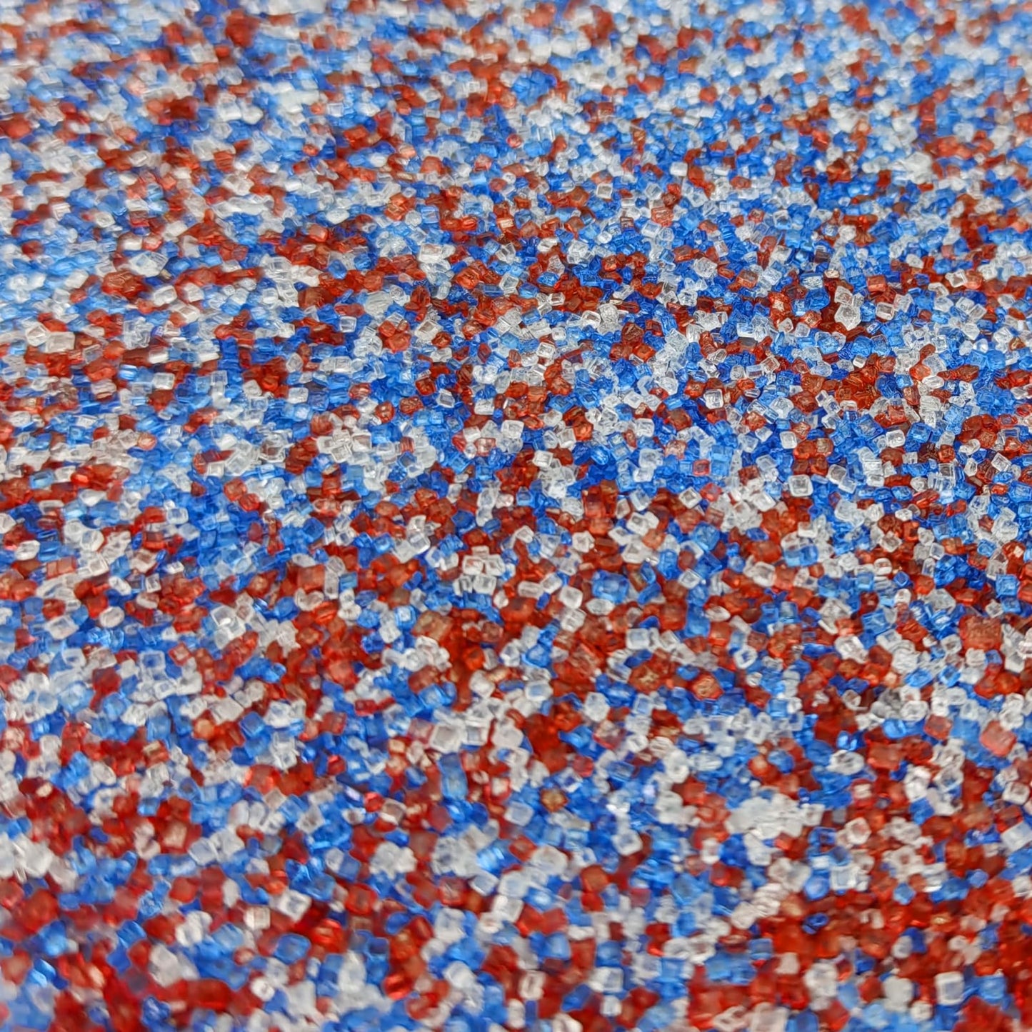 Edible Sanding Sugar Sprinkles For Cookie Decorating, Sugar Sprinkle Mix For Celebration Cakes, Cupcakes, Cookies, 3Oz (Red&Blue