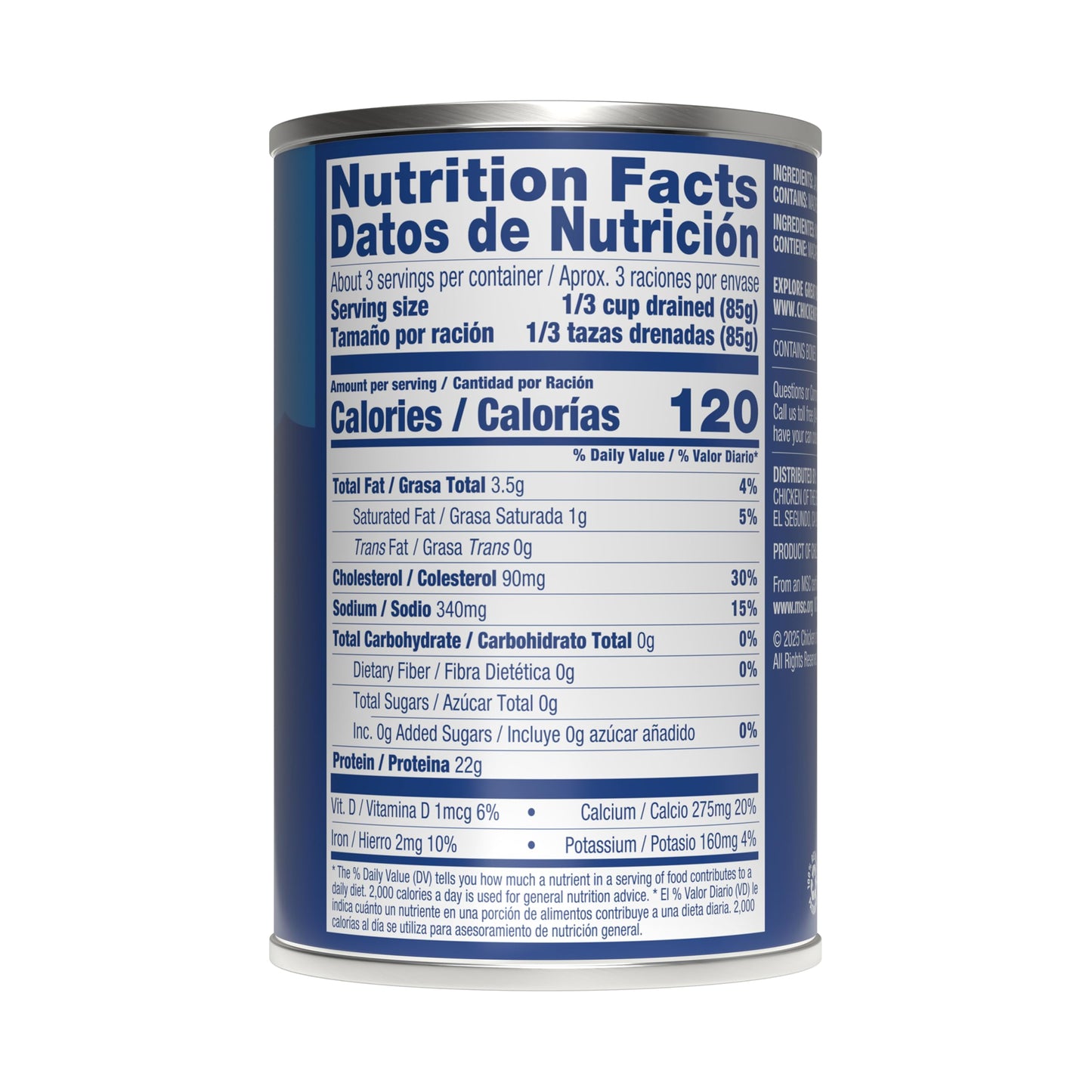 Chicken of the Sea Jack Mackerel in Brine  15 oz. Cans (Pack of 12)  Nutrient Rich  Wild Caught Canned Mackerel
