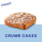 Entenmanns Minis Crumb Cake, Box of Snack Cakes, 12.25 oz, 6 Count