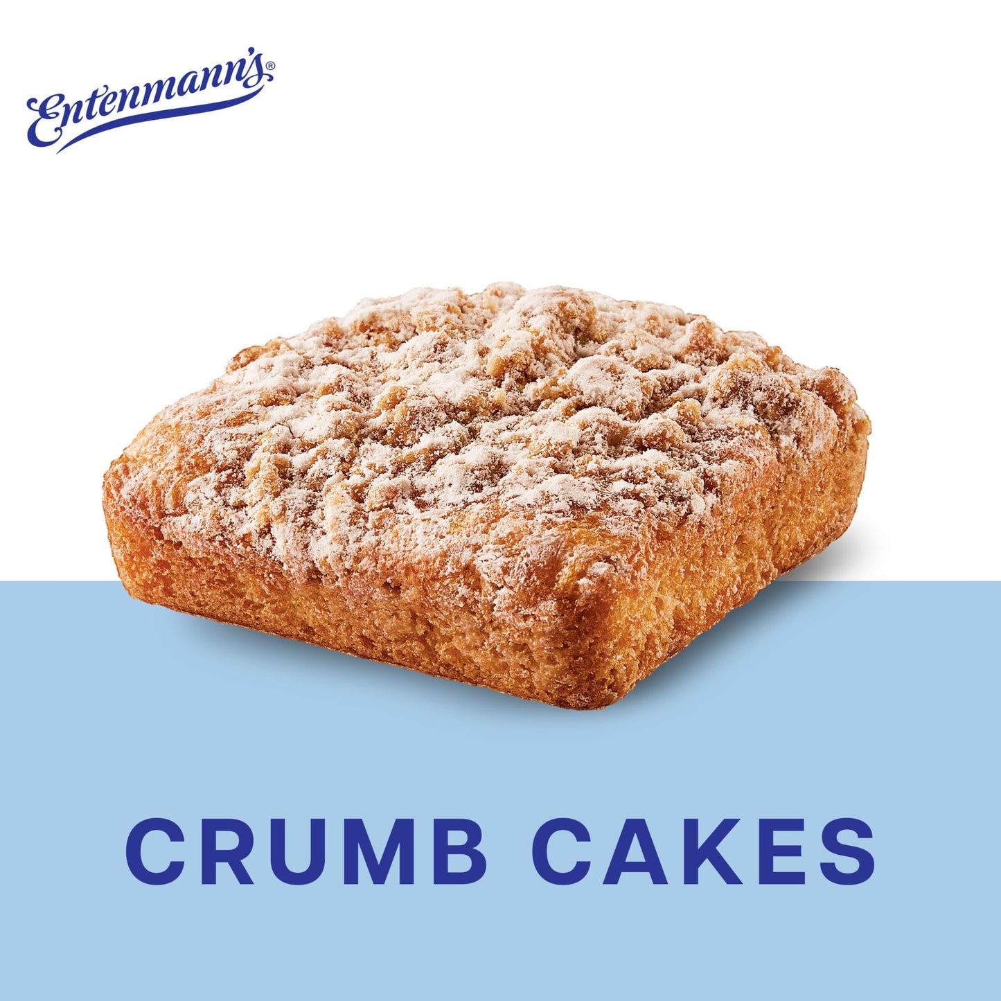 Entenmanns Minis Crumb Cake, Box of Snack Cakes, 12.25 oz, 6 Count