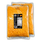 BEARDED BUTCHER HIGH-TEMP CHEDDAR CHEESE - Pack of 2, 2.5 lbs Each, 1/4-Inch Cubes, Shelf-Stable,