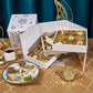 Laylas DELICACIES Mediterranean   Gift Box - 46 Bite-Size Halal, Vegetarian, Gluten Free Pastries - Eid Gift Box