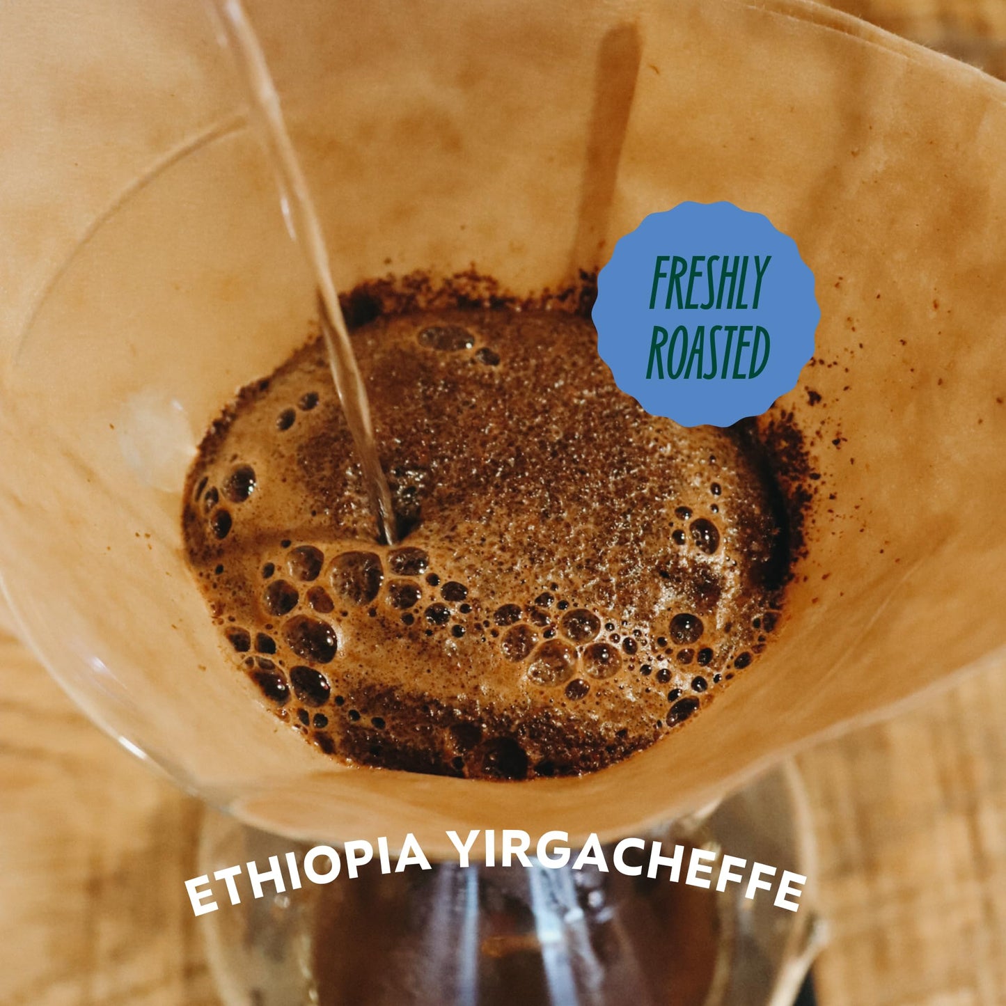 Bent Tree Coffee Roasters Organic Whole Bean Coffee, Light Roast, Ethiopia Yirgacheffe, 12oz, Bright & Sweet Citrus Notes