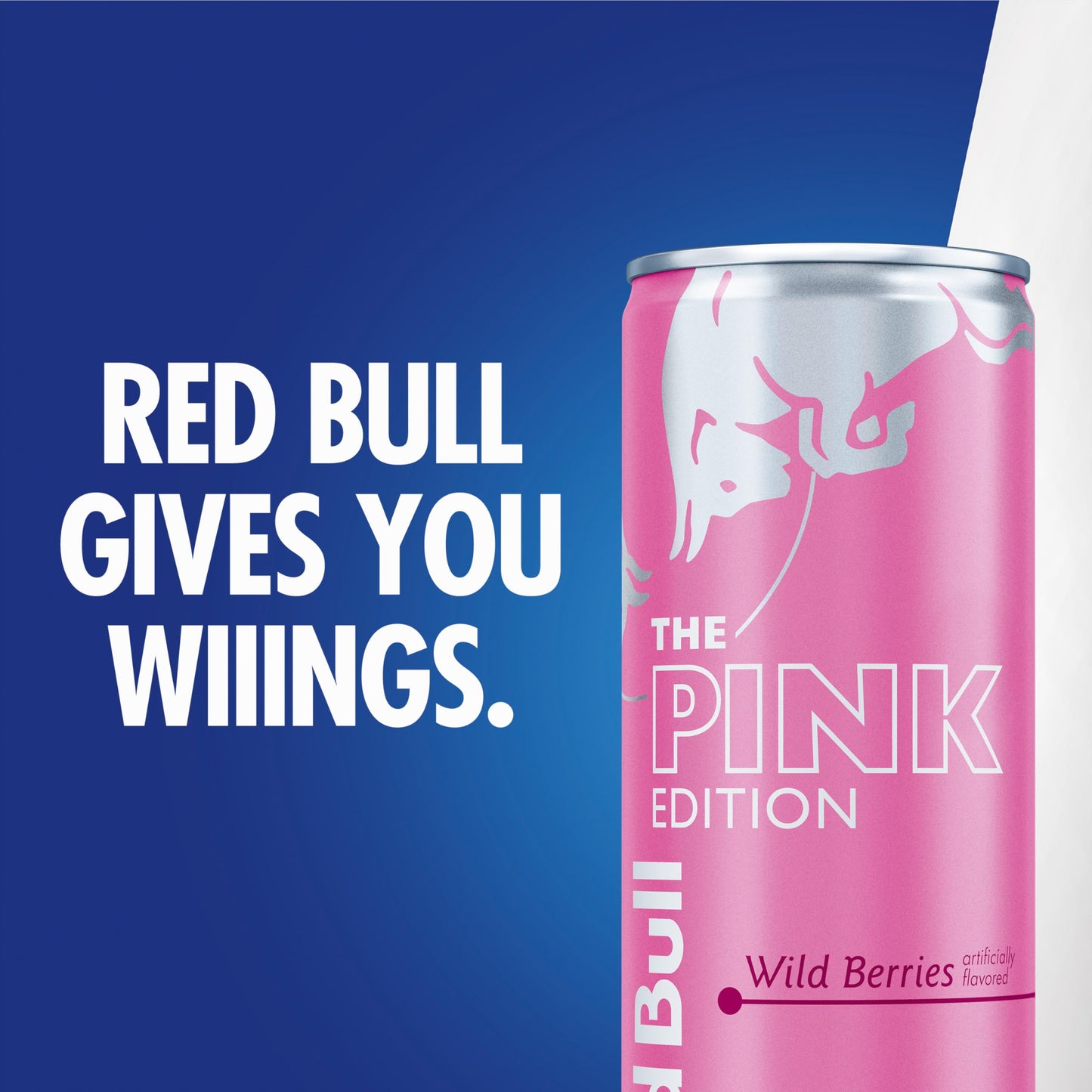 Red Bull Wild Berries Pink Edition Energy Drink, 80mg Caffeine, 8.4 Fl Oz, Pack of 4 Cans