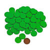St Patrick'S Day Chocolate Coin Candy, 1 Pound, Approximately 75 Pieces, Green Foil Wrapped Pieces, Perfect For St. Patrick'S Da