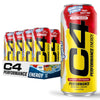 Cellucor C4 Energy Drink, Carbonated, Sugar Free, Hawaiian Punch Flavor, 16 Fl Oz, Pack of 12