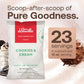 Dr. Smoothie Café Essentials Cookies & Cream Frappe Mix - Caffeine-Free, No Artificial Colors or Flavors, 3.5 lb Bag