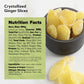 NUTS U.S. Dried Crystallized Ginger Slices, Resealable Bag, 1 LB