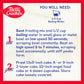 Betty Crocker White Fluffy Box Frosting, 7.2 oz, Model 1600046430, Ideal for Baking and Decorating