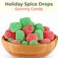 Holiday Spice Drops Gummy Candy, Christmas Gumdrops With Traditional Spices, Soft & Chewy Christmas Candy, Gift Bag,16 Oz