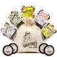 Hardtimes Beef Jerky - Variety, Specialty Gift Bag - Great Gift for Father's Day, Holiday, & Birthday - 5 Pack of 2.25 oz Bags O