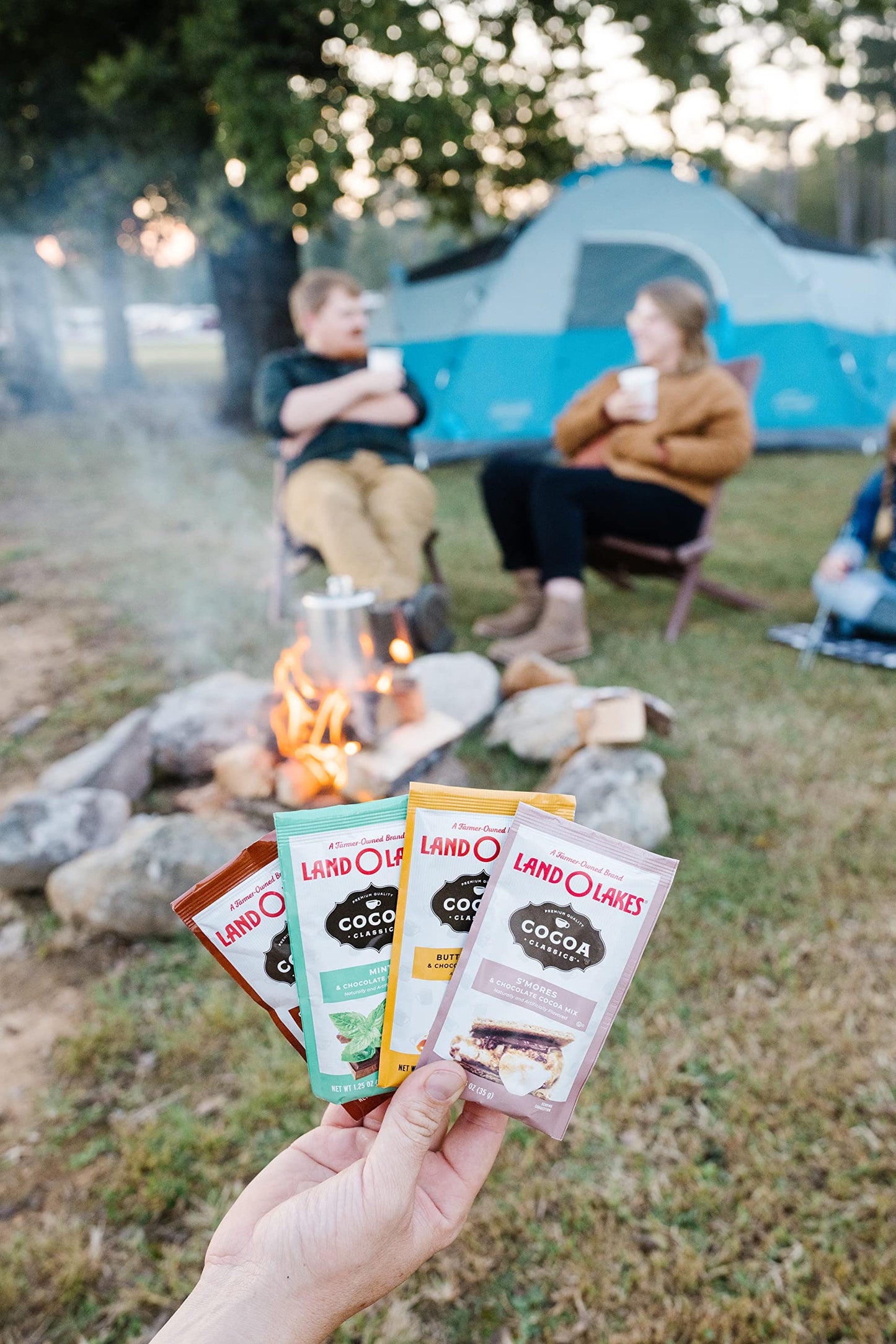 Land O Lakes Cocoa Classics, Mint & Chocolate Hot Cocoa Mix, 1.25 Oz, Pack of 72